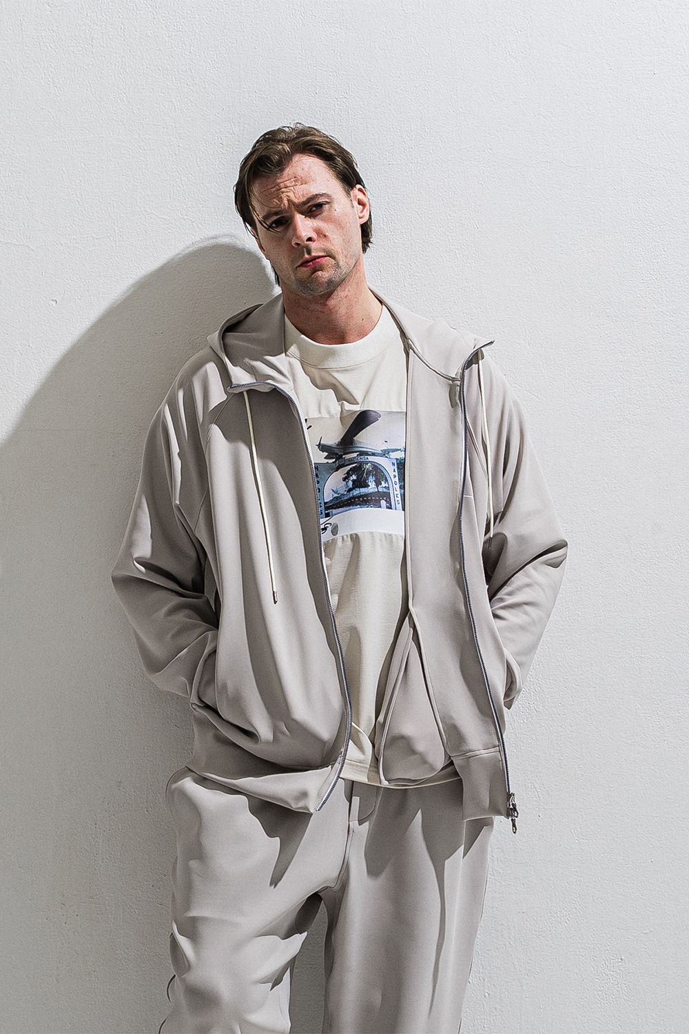 sign zip hoodie / ジップアップパーカー