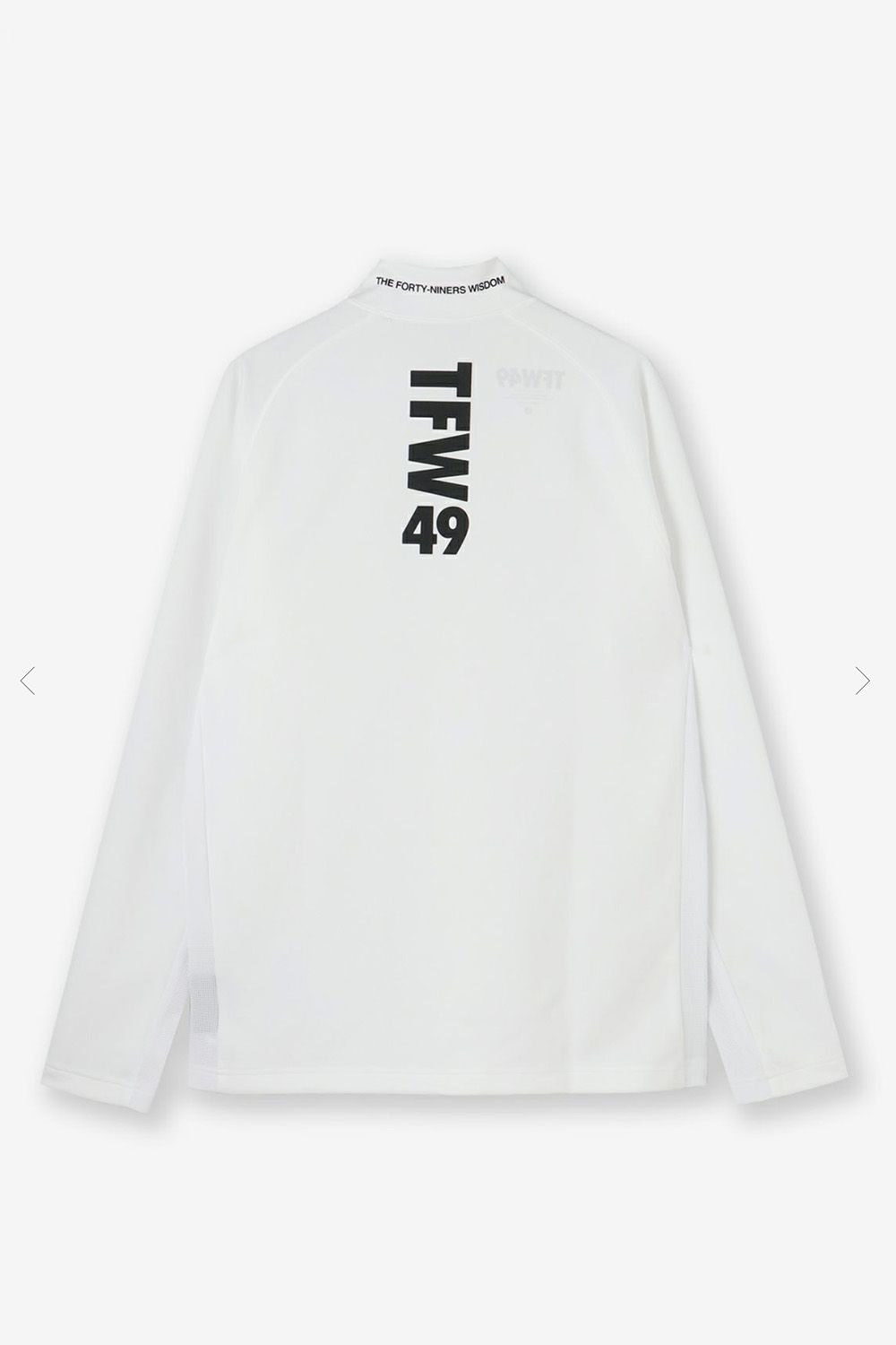 LS SIDE MESH  MOCK NECK T / ロングスリーブ サイドメッシュモックネック  ティー