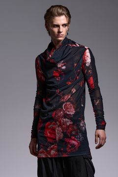 Flora Mesh Loose High Neck / フローラメッシュ ルーズハイネック