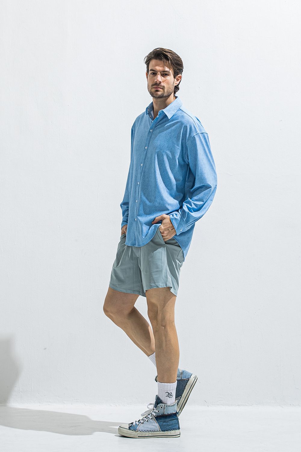 TV NYLON SHORTS / トラベル ナイロン ショーツ