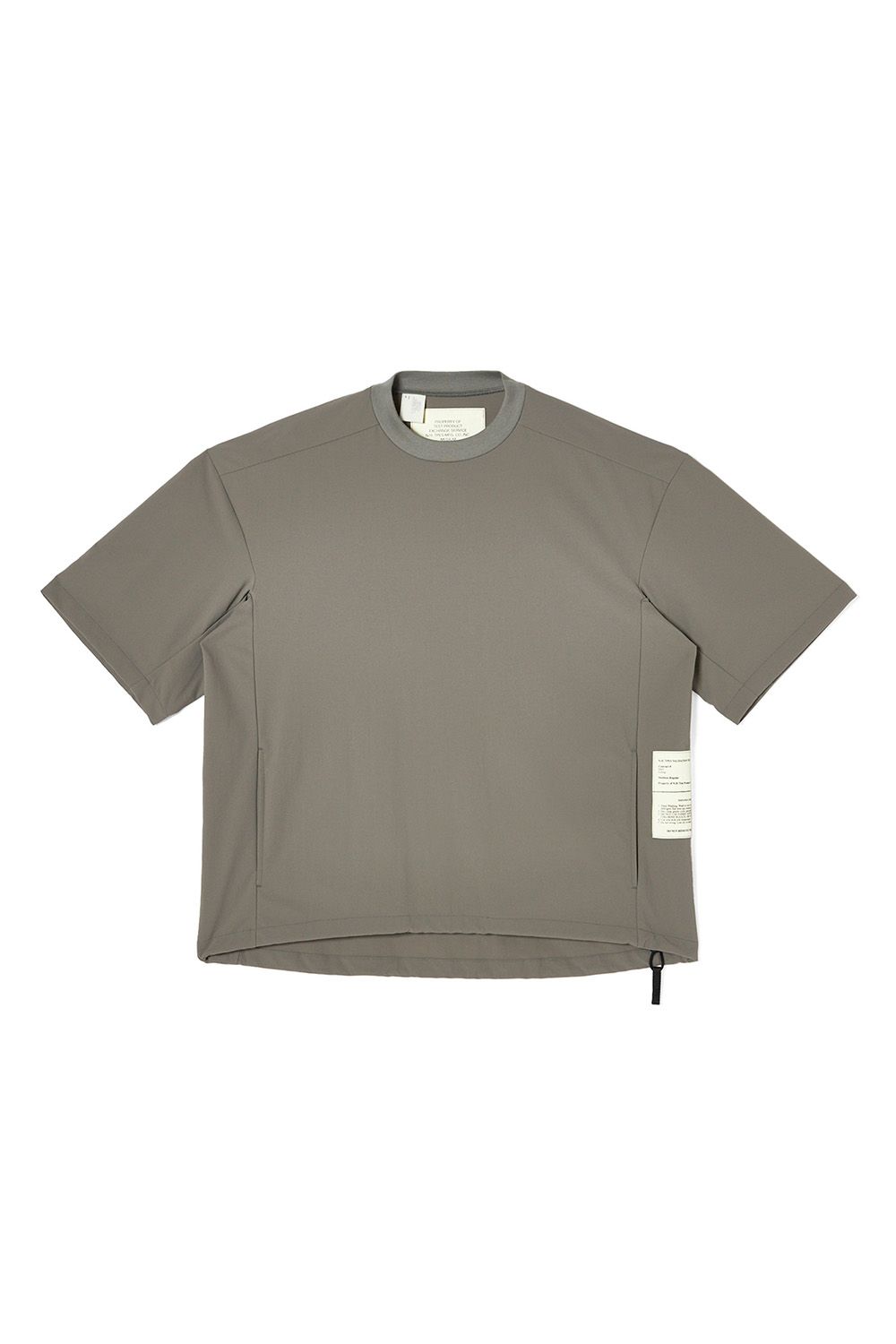 N.HOOLYWOOD TEST PRODUCT EXCHANGE SERVICE PANELED T-SHIRT / エヌハリウッド テストプロダクトエクスチェンジサービス パネル Tシャツ