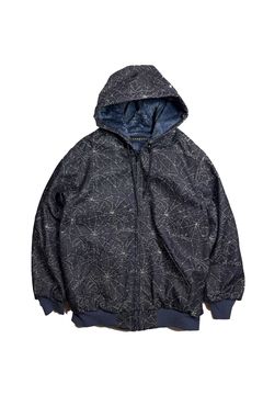 SPIDER JQD HOODIE / リバーシブル スパイダー ジャガード フーディ