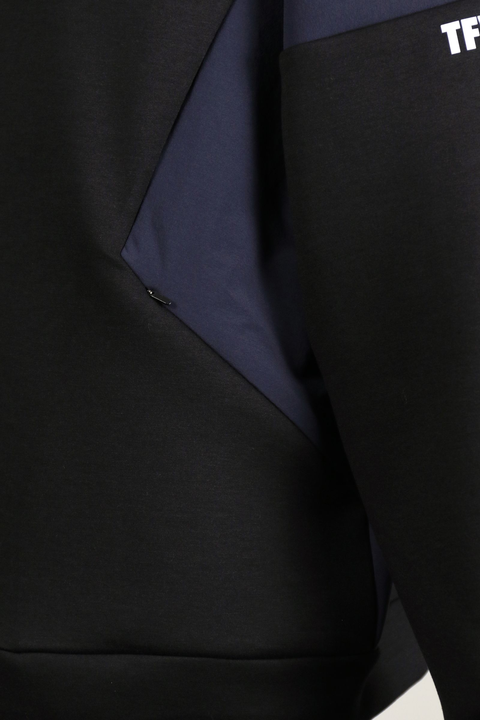 CARDBOARD MATERIAL HALF ZIP HOODIE / カードボード マテリアル ハーフジップ フーディー