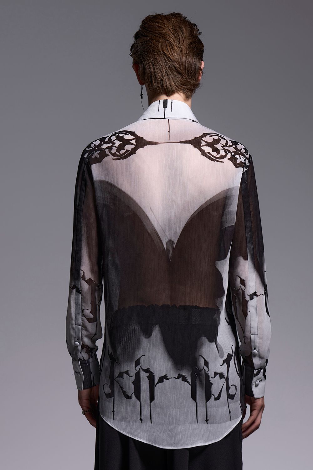 Decorative YOURYU Shirt / デコラティブ楊柳 シャツ