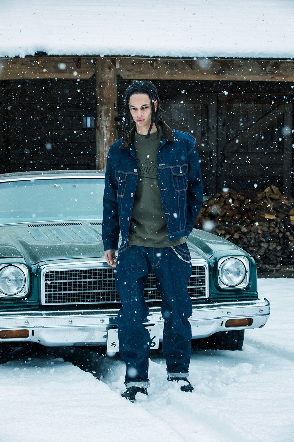 VIN/DEN/STR BASIC / ヴィンテージ ストレート デニム