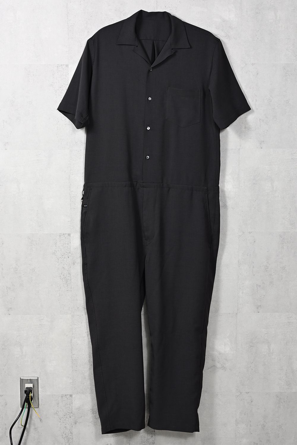 rage twill half all in one / 半袖シャツオールインワン