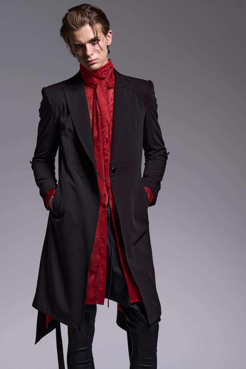 T/R Gabagine Goth Flare Jacket / T/Rギャバジン ゴス フレア ジャケット