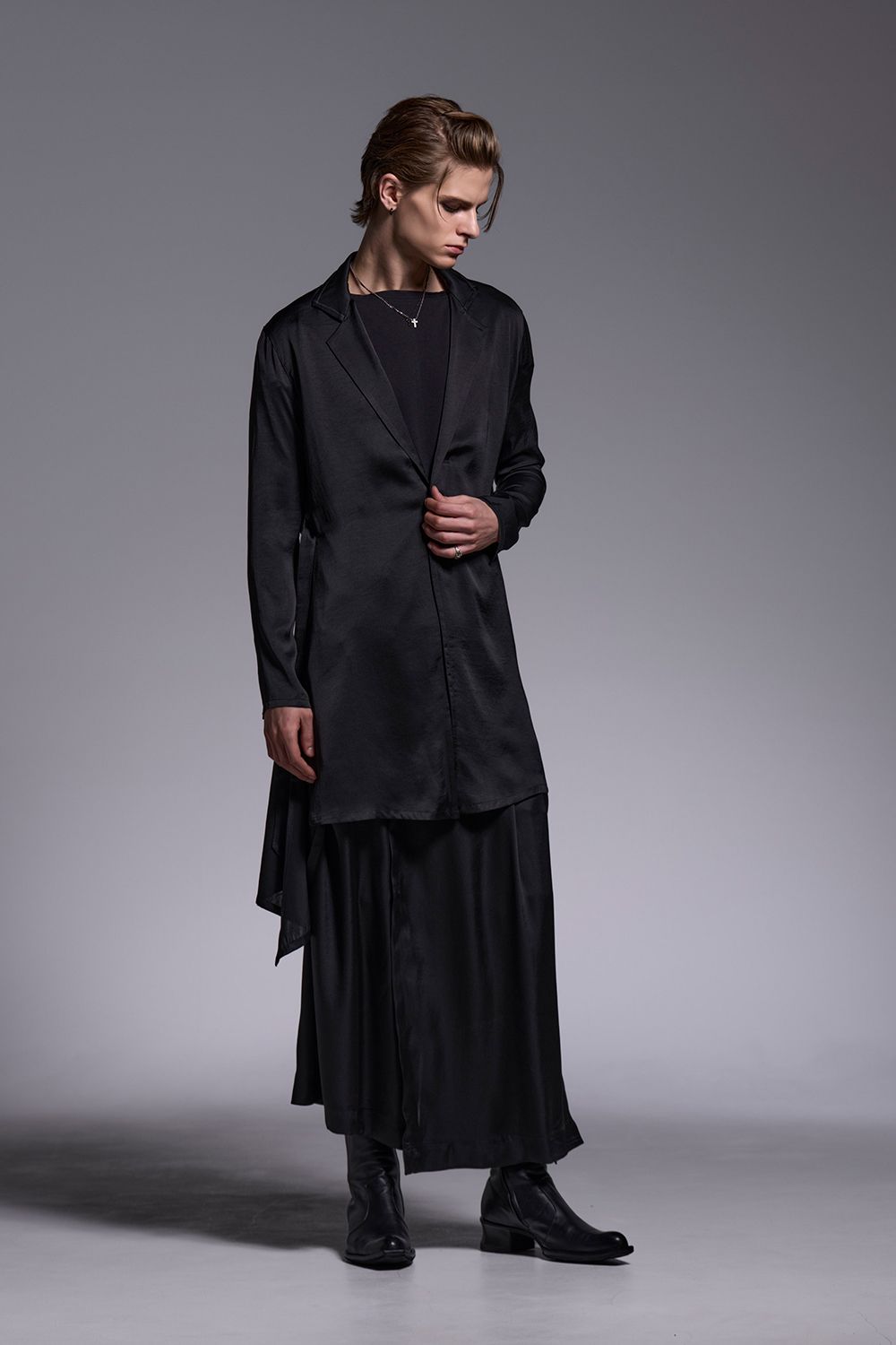 BEATENJIKU Boat Neck Flare-T / ベア天竺 ボートネック フレアTシャツ