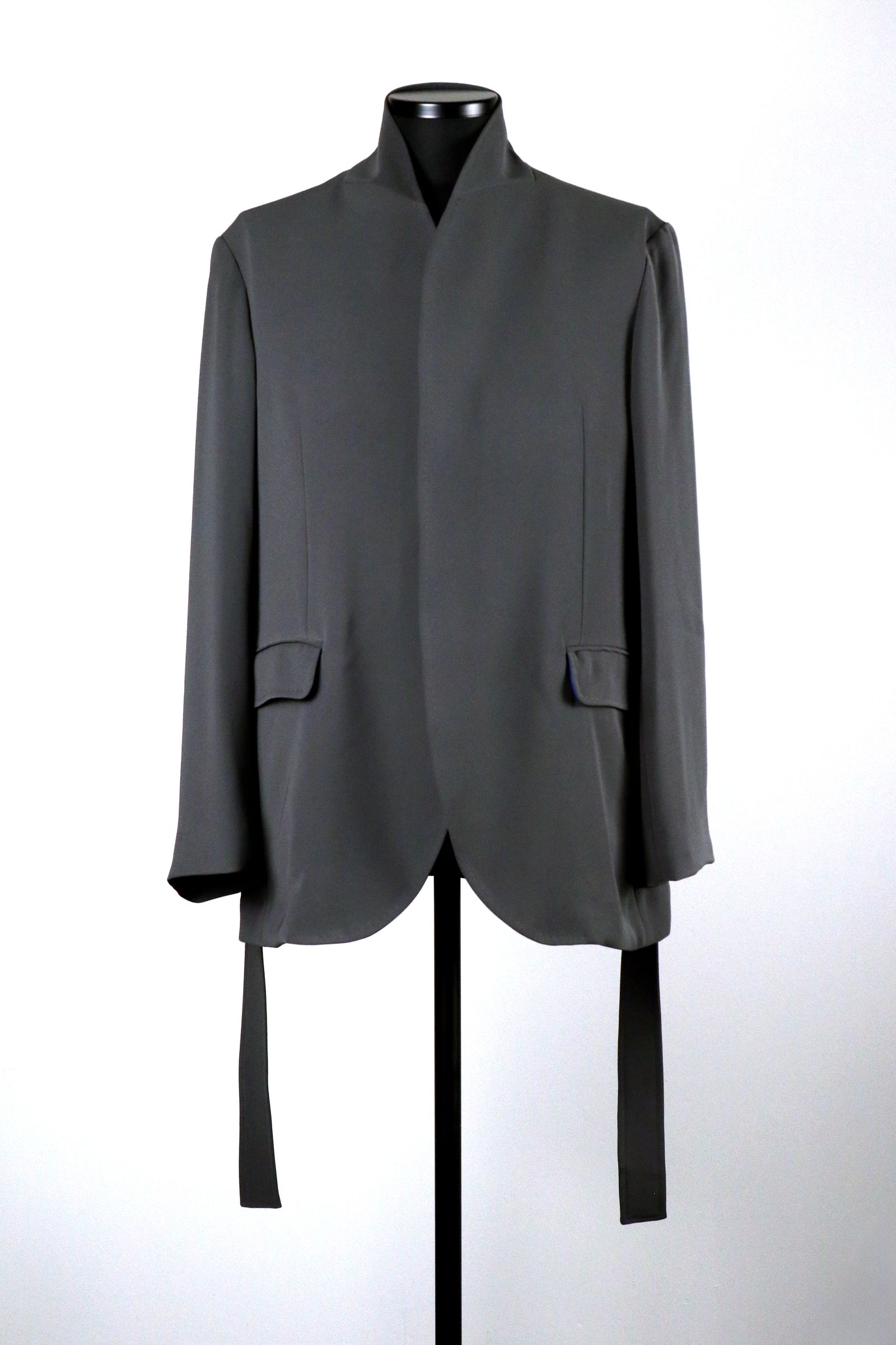 RAINMAKER - STAND UP SHAWL COLLAR JACKET / スタンドアップ ショールカラー ジャケット | laid-back