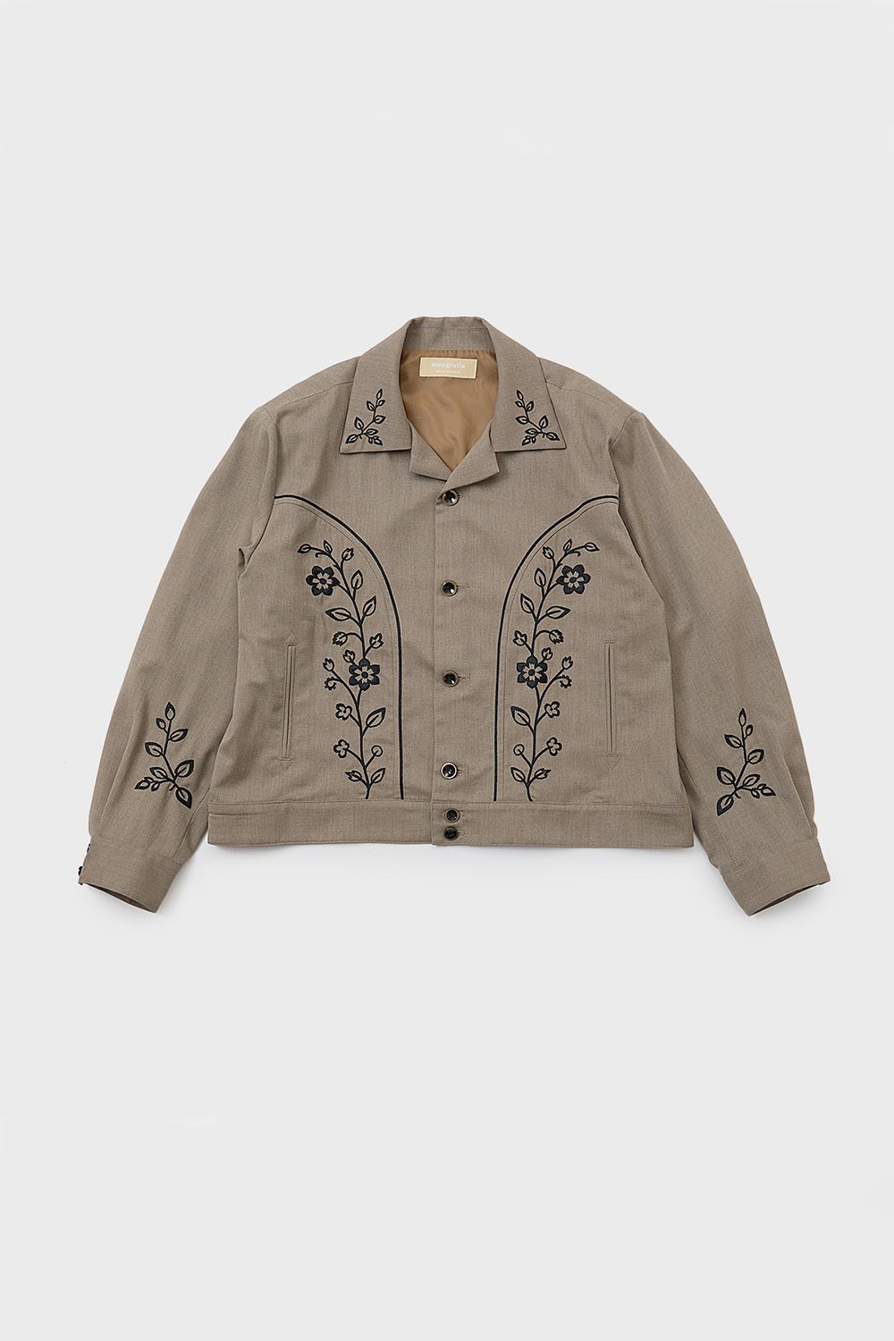 Embroidery western BL / エンブロイダリー ウエスタン ブルゾン