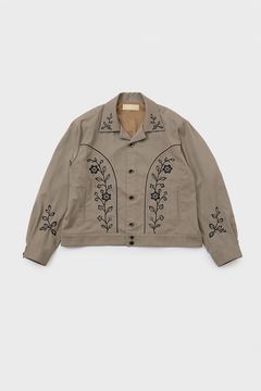 Embroidery western BL / エンブロイダリー ウエスタン ブルゾン