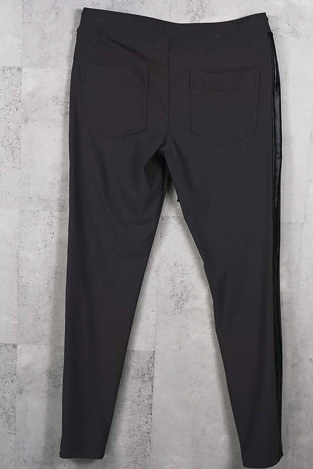 LEATHER LINE TRUCK PT / レザー ライン トラックパンツ