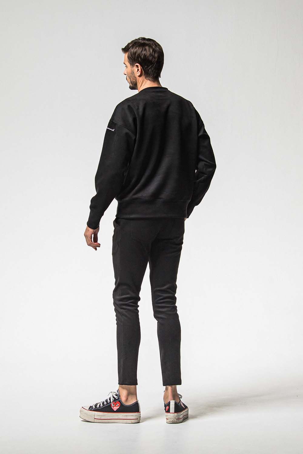 CHRIS EASY SUEDE TUCK PANTS / クリス イージー スウェード タックパンツ