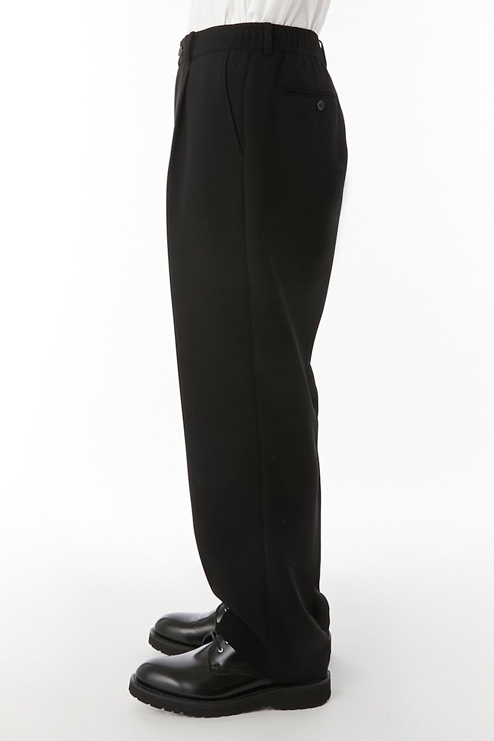 N.HOOLYWOOD COMPILE WIDE TAPERED EASY SLACKS / エヌハリウッド コンパイル ワイドテーパード イージースラックス
