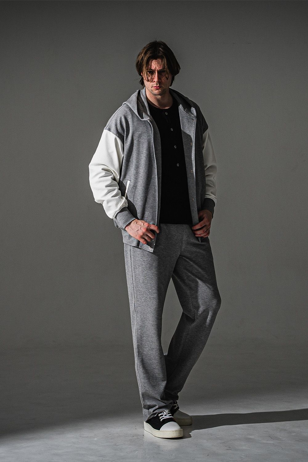 CHRIS EASY WIDE TUCK PANTS / ブリスターニット クリス イージー ワイドパンツ