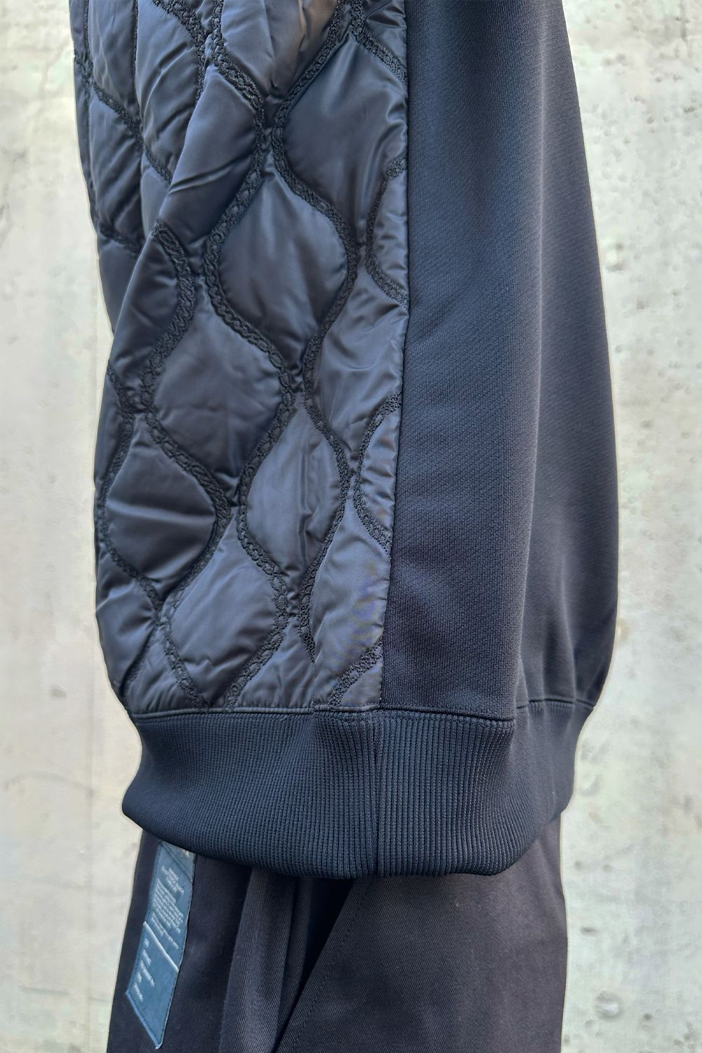 CHAIN QUILT LS T / チェーン キルティング プルオーバー