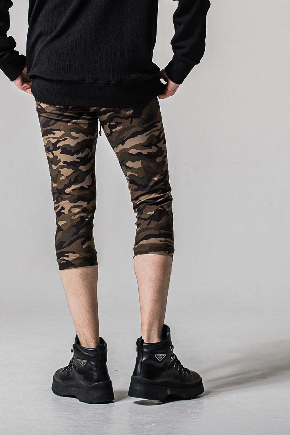 RE CROPPED PT / ナイロン イージー クロップドパンツ