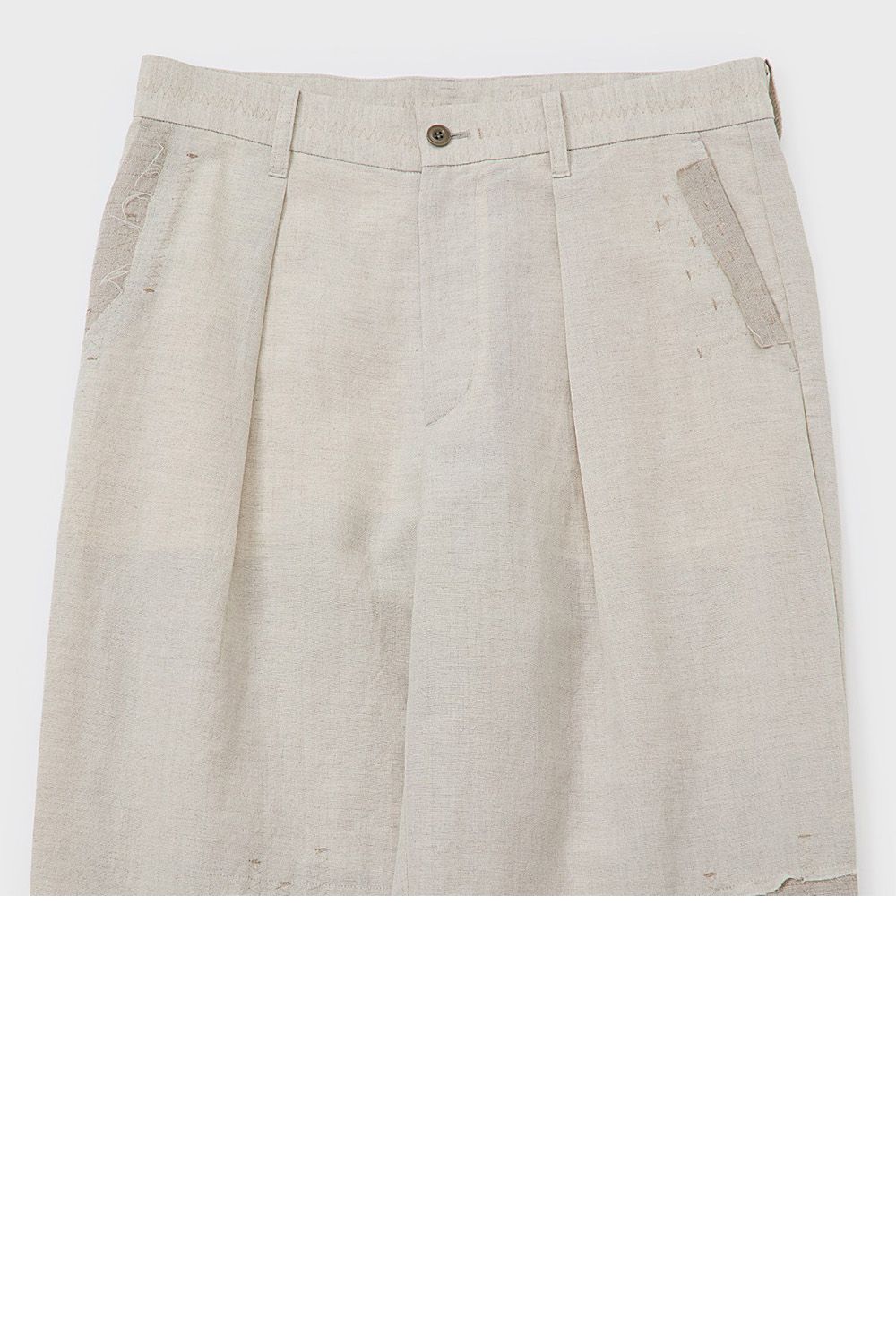 Wool linen repair PT / ウール リネン リペア パンツ