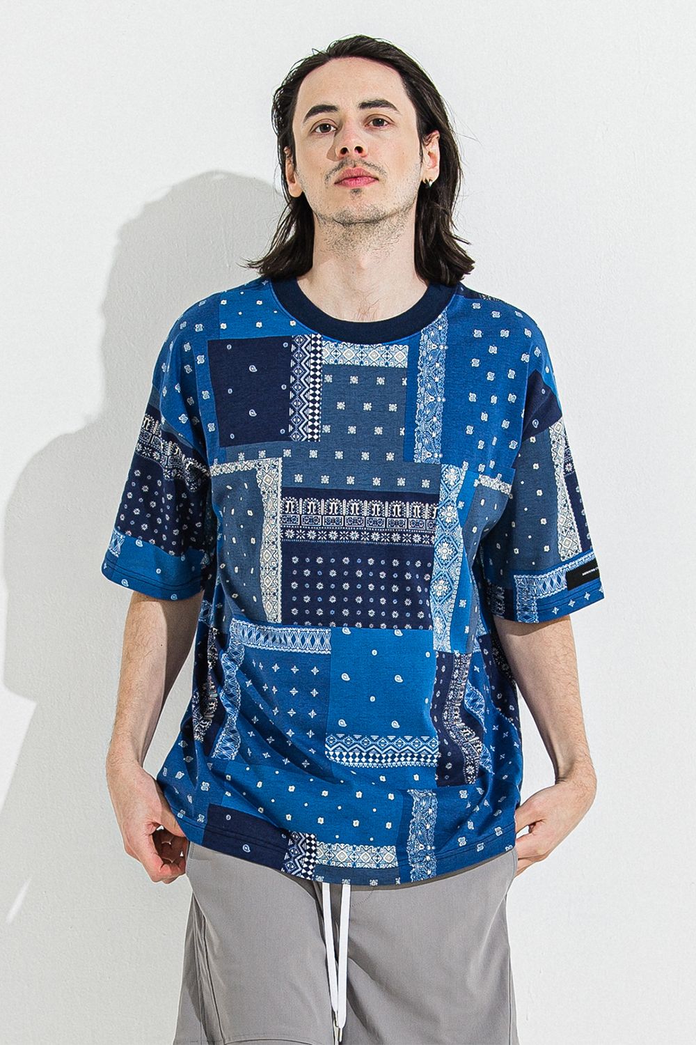 BANDANA OVER TEE / バンダナ オーバーサイズ Tシャツ