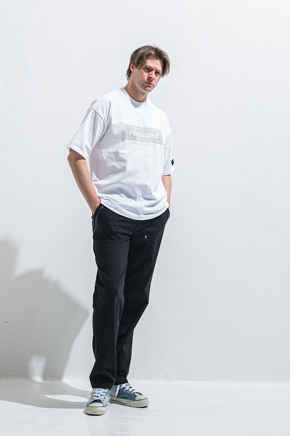 EDGE NYLON SEMI WIDE PT / エッジ ナイロン セミワイドパンツ