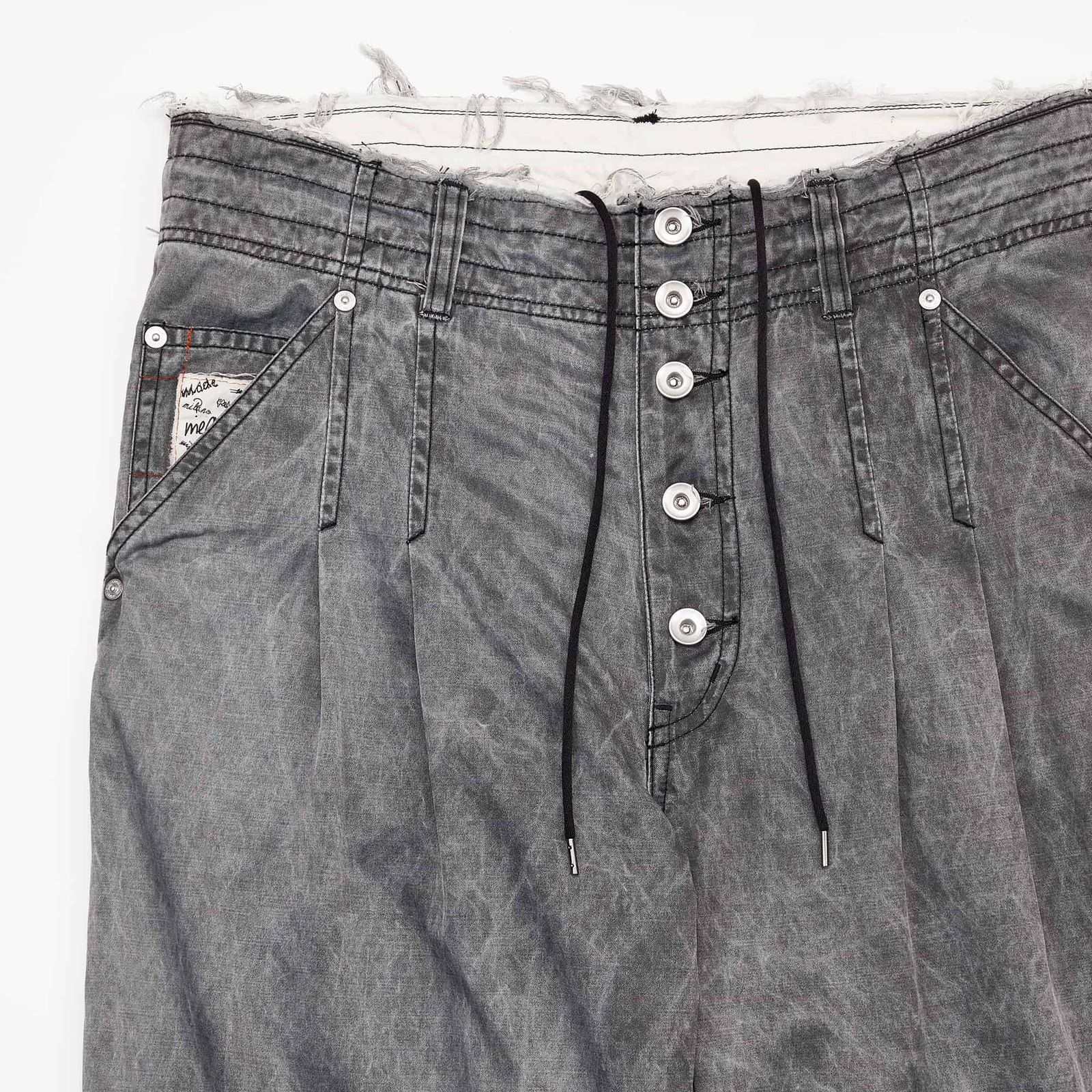 Pigmented satin PT  / ピグメント サテン パンツ
