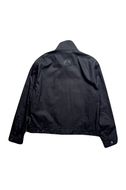 CO/NY GABA JACKET/PATCH / コットン ナイロン ギャバジン ジャケット レザークロスガンパッチ