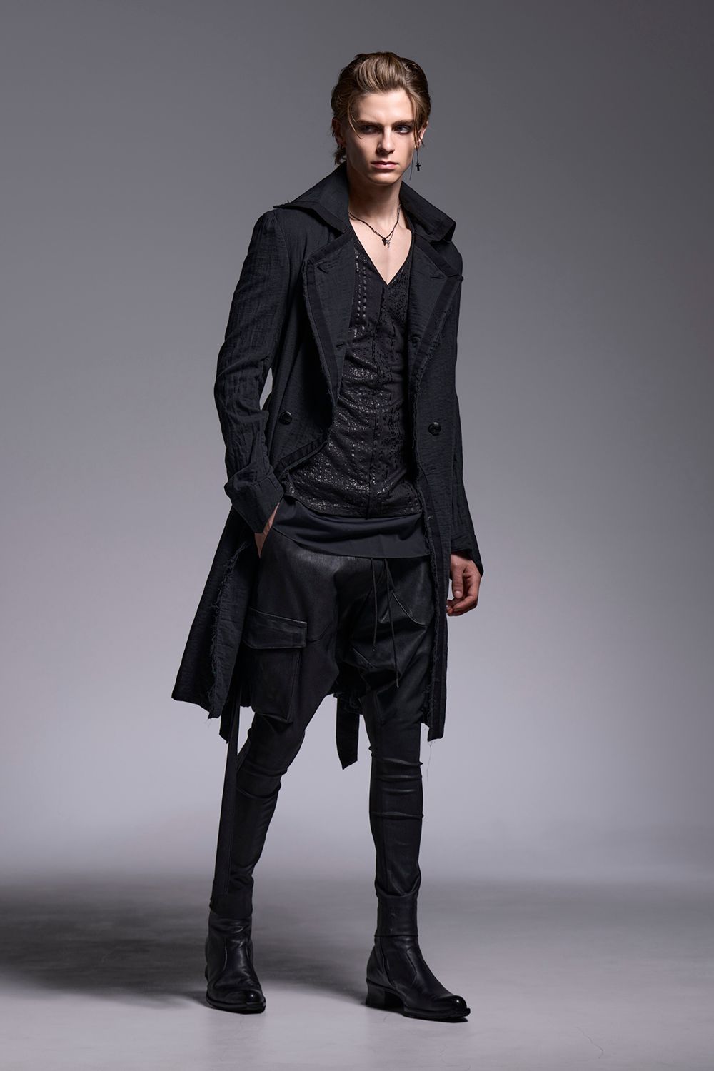 Coating High Tension Jersey Sarrouel Pants / コーティングハイテンションジャージー サルエルパンツ