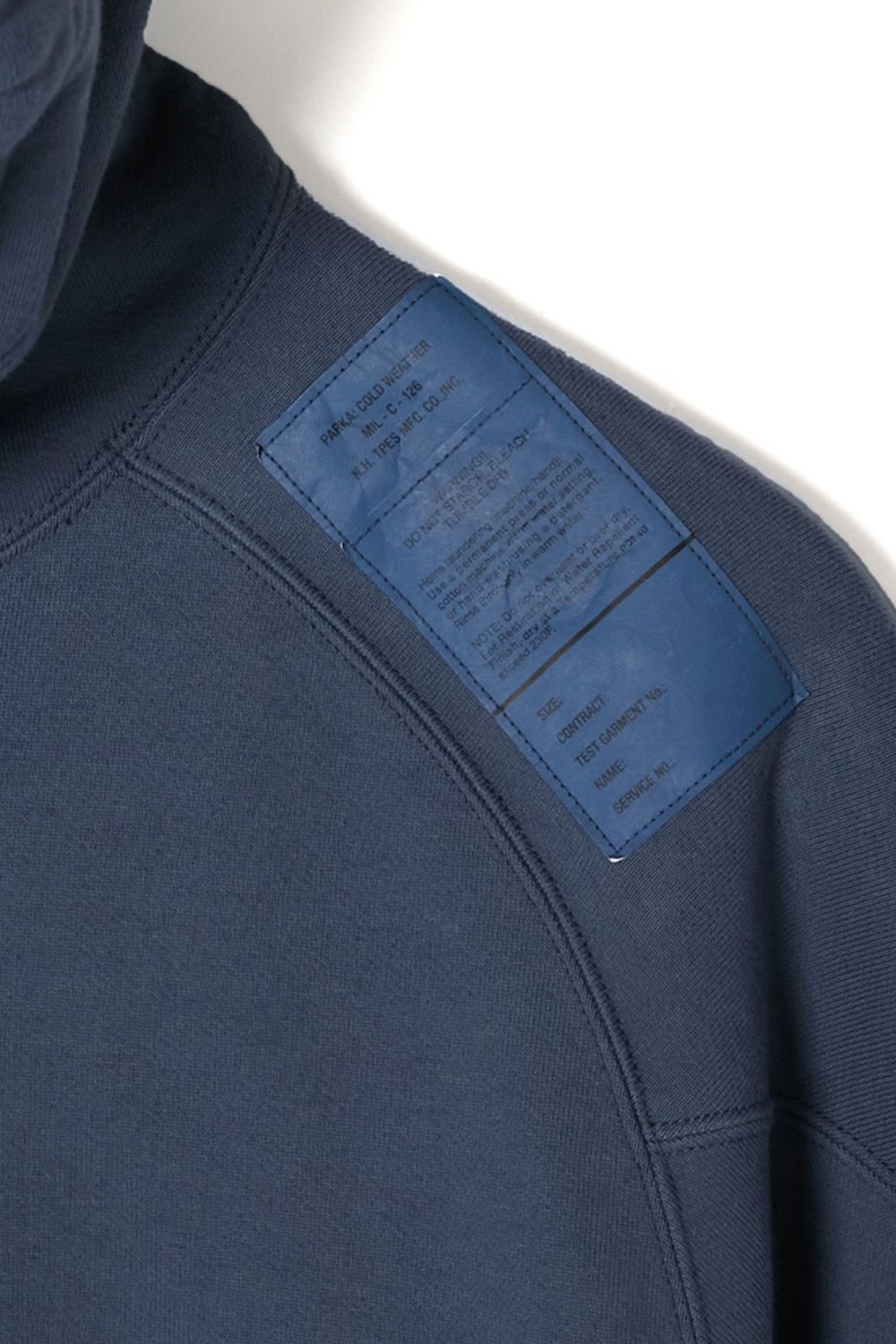 N.HOOLYWOOD TEST PRODUCT EXCHANGE SERVICE POCKET HOODIE  / エヌハリウッド テスト プロダクト エクスチェンジ サービス ポケットフーディー