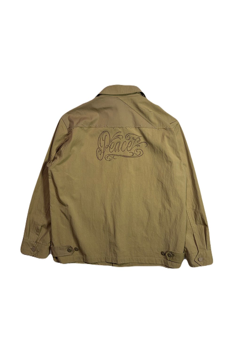 N/C GABA JACKET/Peace / ナイロン コットン  ギャバジン ジャケット Peace METAL HOTFIX