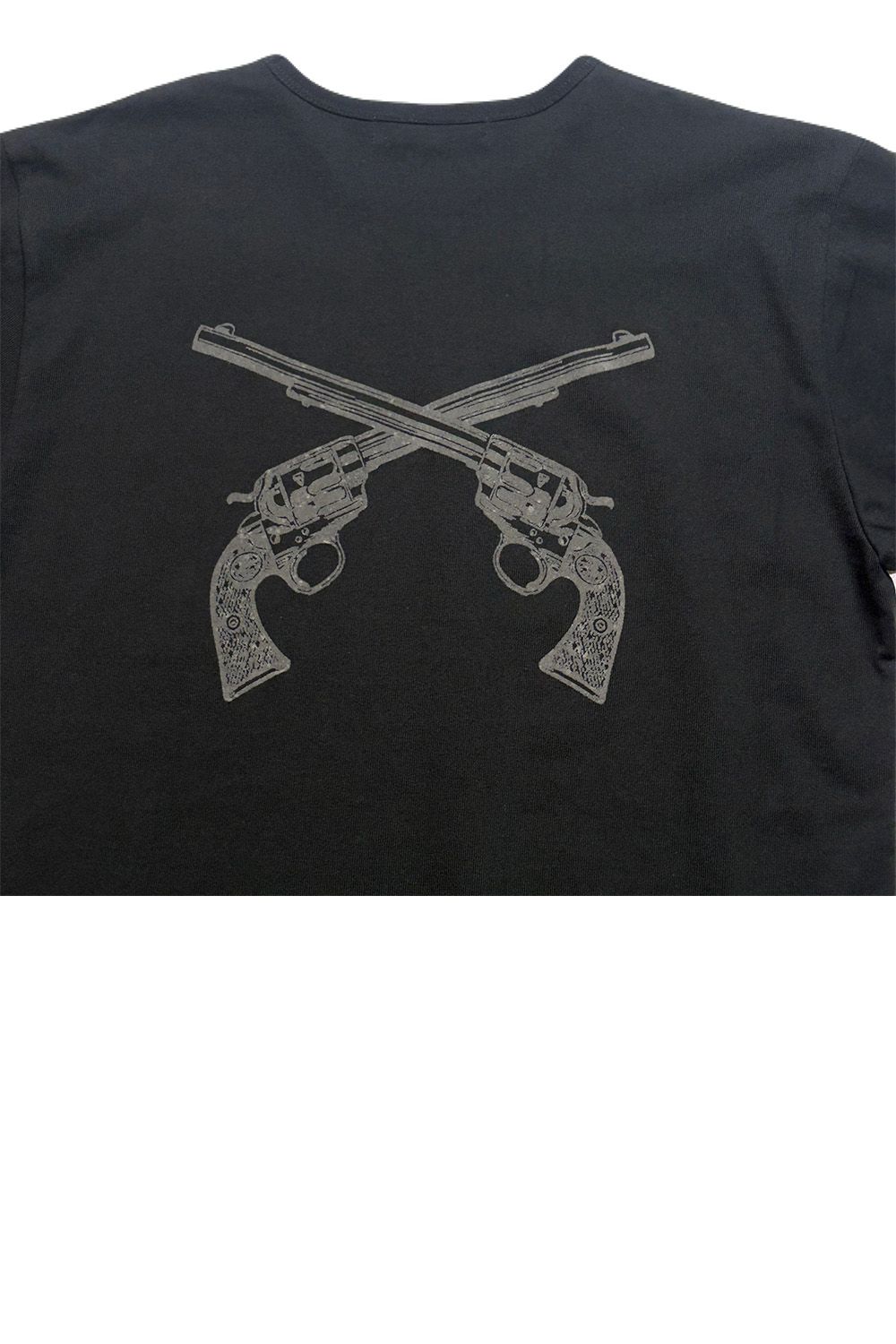 ARCHIVE CN/TEE FLOCK / アーカイブ クルーネック Tシャツ フロッキープリント