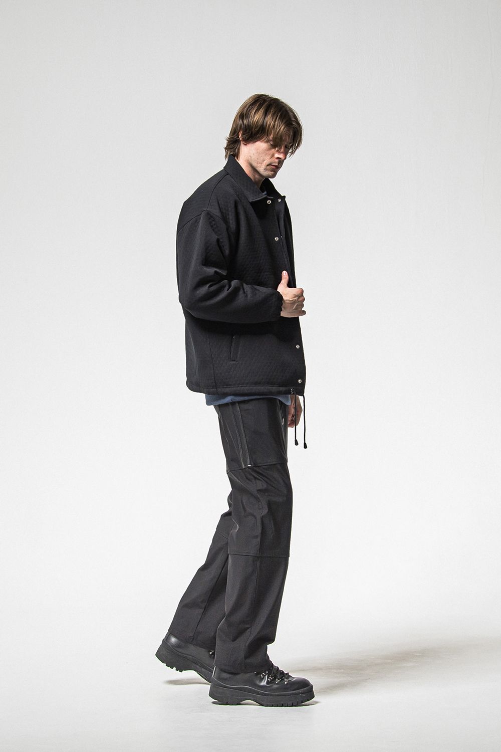 JOHNSON LINE HEAT WIDE TUCK PANTS / ジョンソン ヒート ワイドタックパンツ