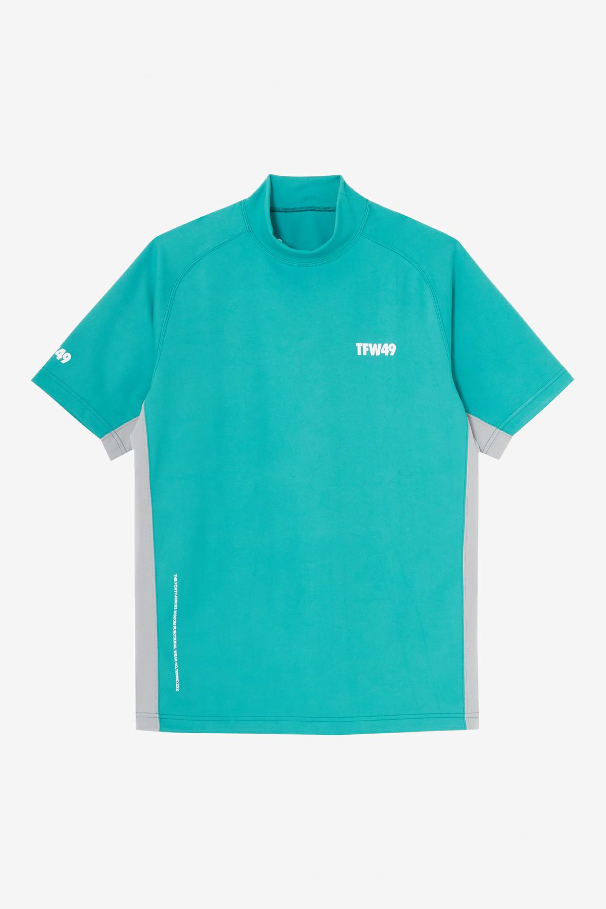 TFW49 - SIDE MESH MOCKNECK T / サイド メッシュ モックネック