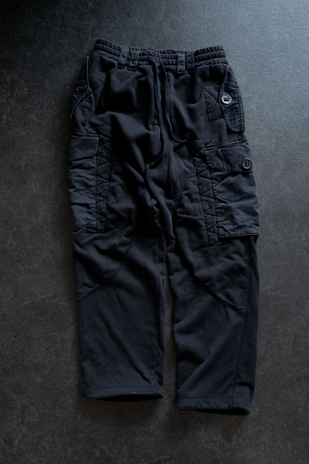 PARACHUTE SWEATPANTS / パラシュート スウェット パンツ リメイクパンツ