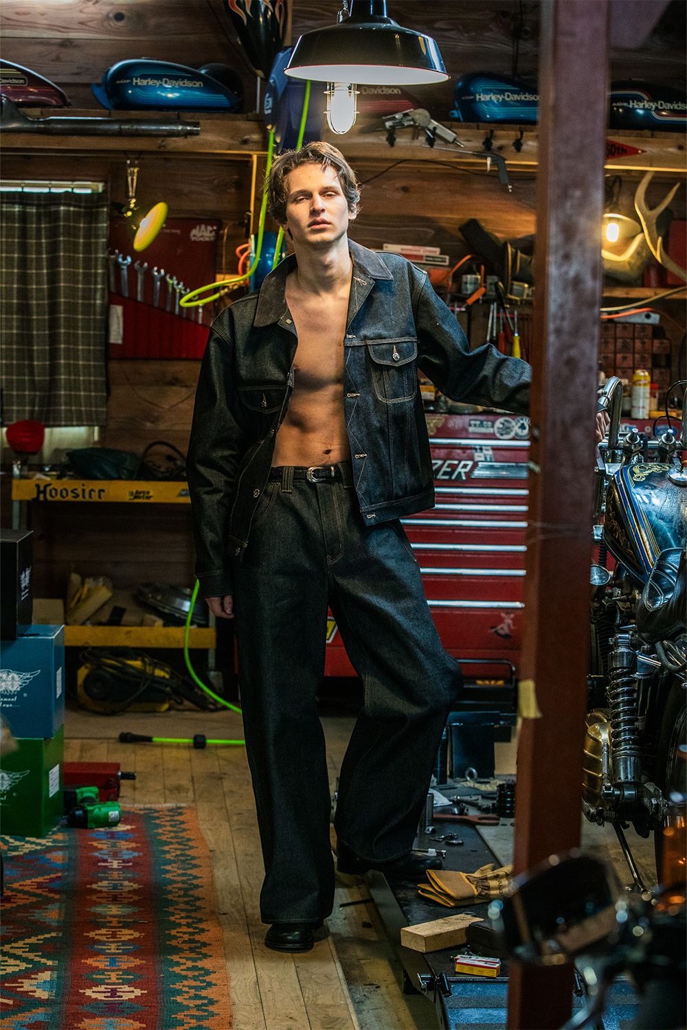 VIN/DEN/JK BASIC / ヴィンテージ デニム ジャケット