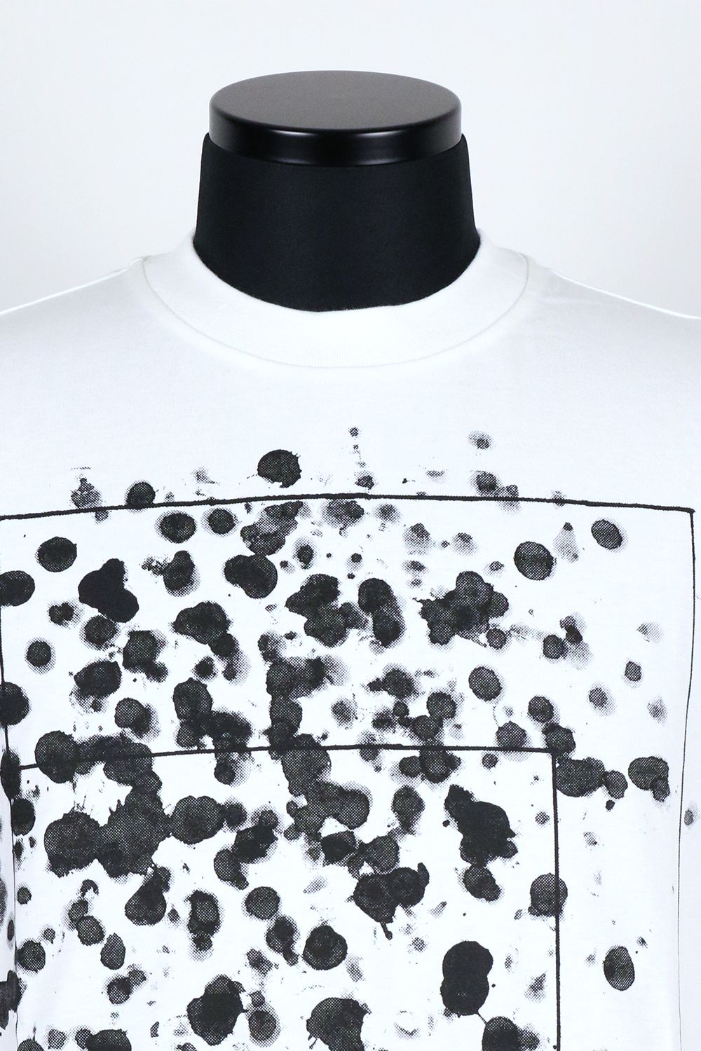 40/2 ORGANIC COTTON KNIT CREW NECK PRINT TEE "WAKUTOSUMI" / オーガニックコットン26G天竺 クルーネック プリントTシャツ