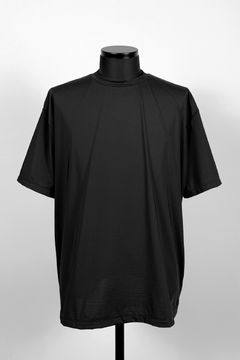 WIDE ZIP C S/S  / ワイド ジップ クルーネック ショートスリーブ ティーシャツ