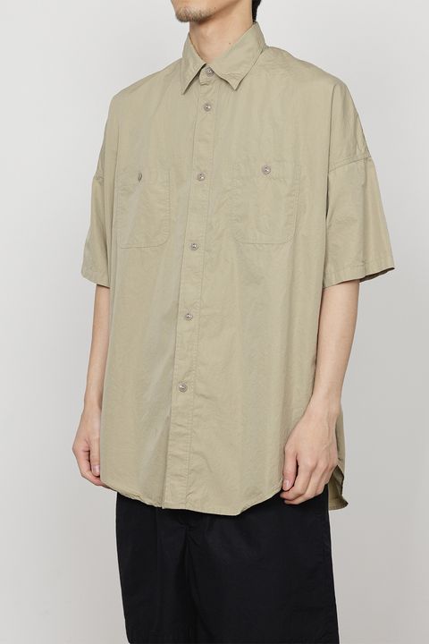 ULTRA LIGHT ALL WEATHER CLOTH TENT S/S LONG SHIRT / ウルトラライト オールウェザークロス ショートスリーブ ロング テントシャツ