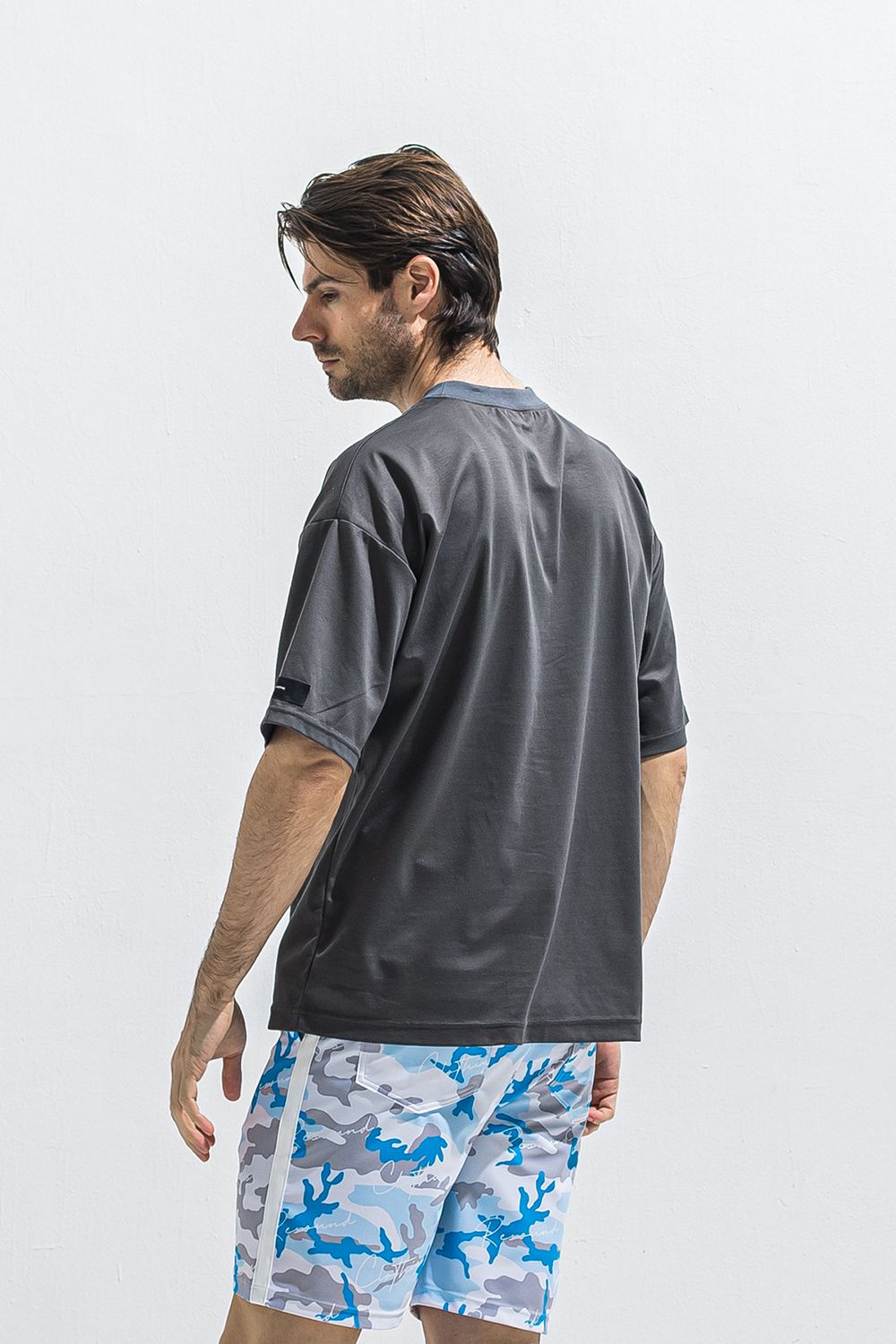 REV MESH OVER TEE / リバーシブル メッシュ オーバーサイズ Tシャツ