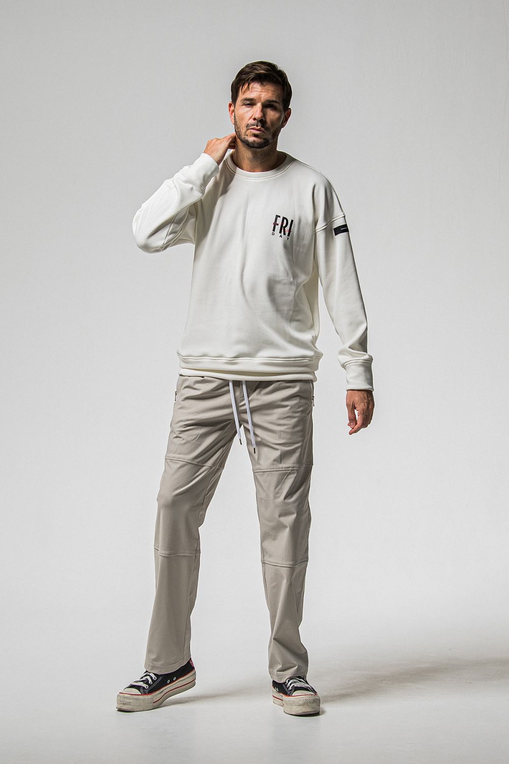 JOHNSON LINE HEAT WIDE TUCK PANTS / ジョンソン ヒート ワイドタックパンツ