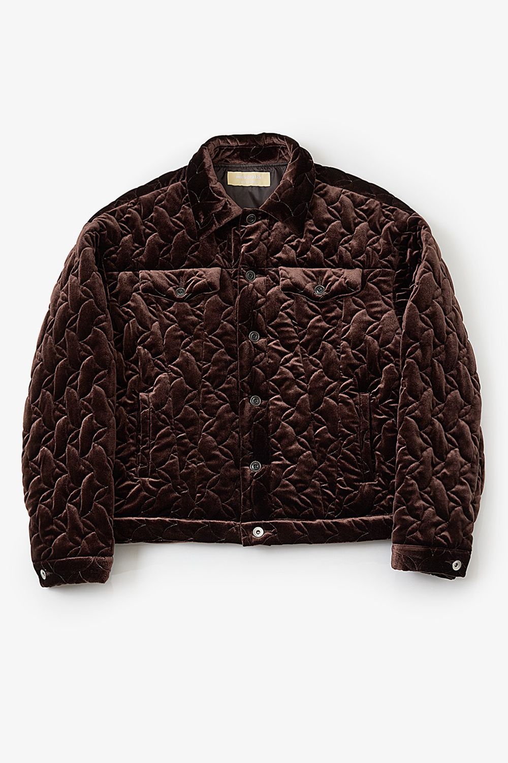 Velour quilting Blouson / ベロア キルティング ブルゾン