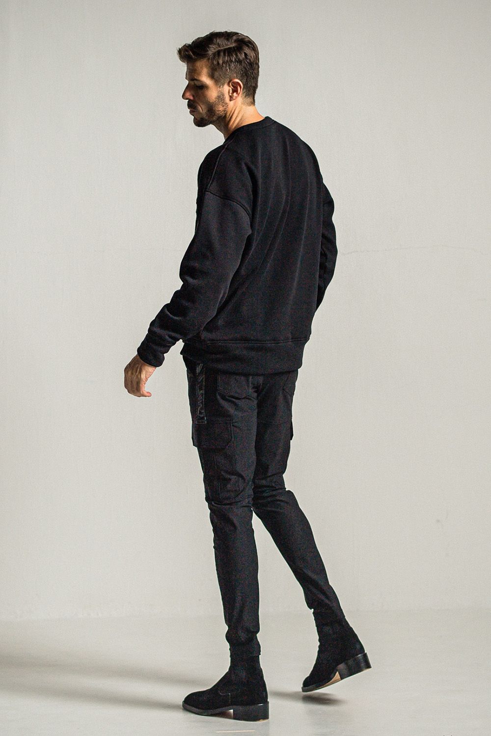 RC CHENILLE VELOURS FLEECE DROP TRAINER / RC シェニール ベロア フリース ドロップ トレーナー