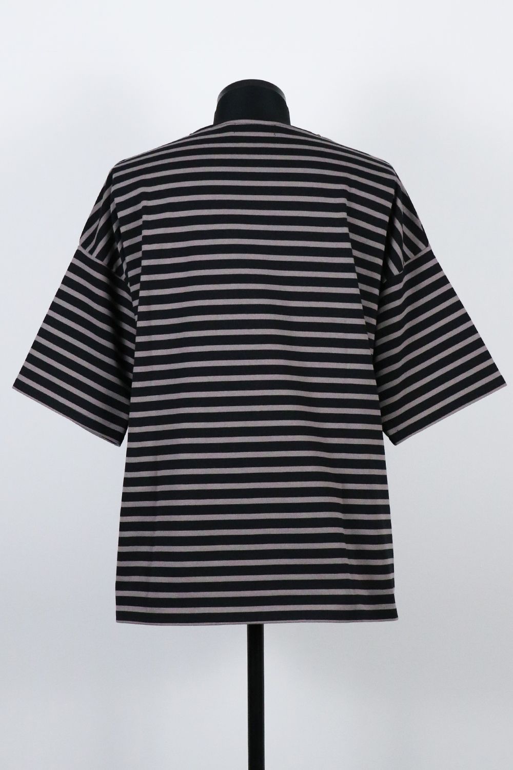 marka - 30//1 ORGANIC COTTON KNIT BASQUE SHIRT S/S / オーガニックコットン ニット バスクシャツ  ショートスリーブ | laid-back