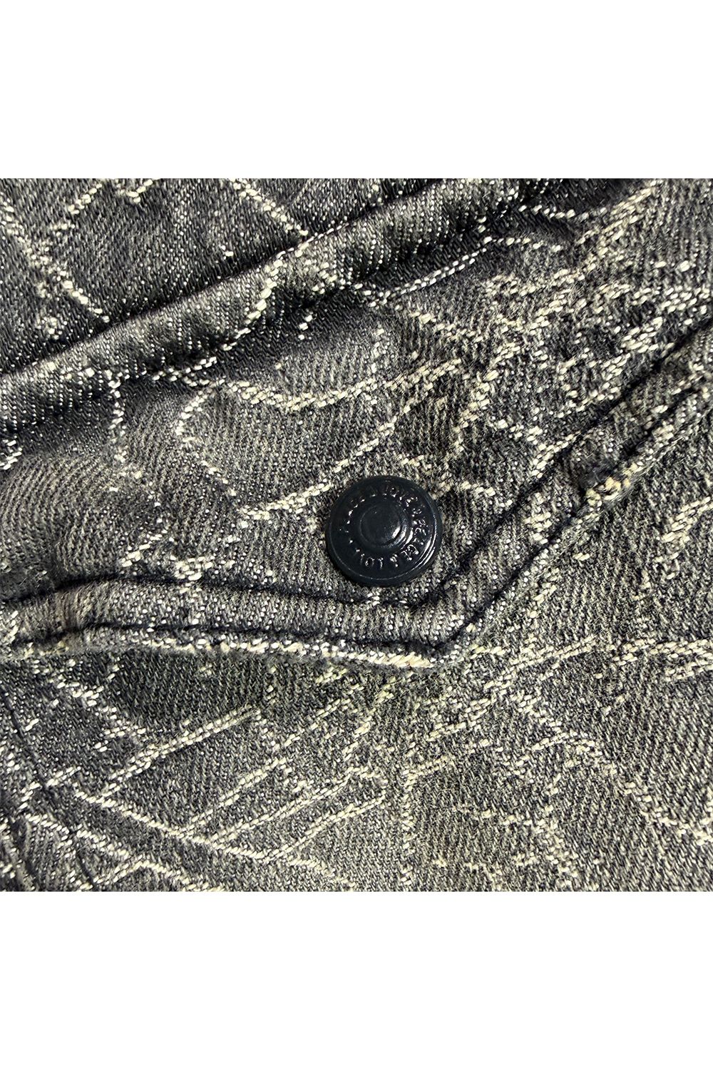 SPIDER JAQ DENIM JKT / スパイダー ジャガード デニム ジャケット