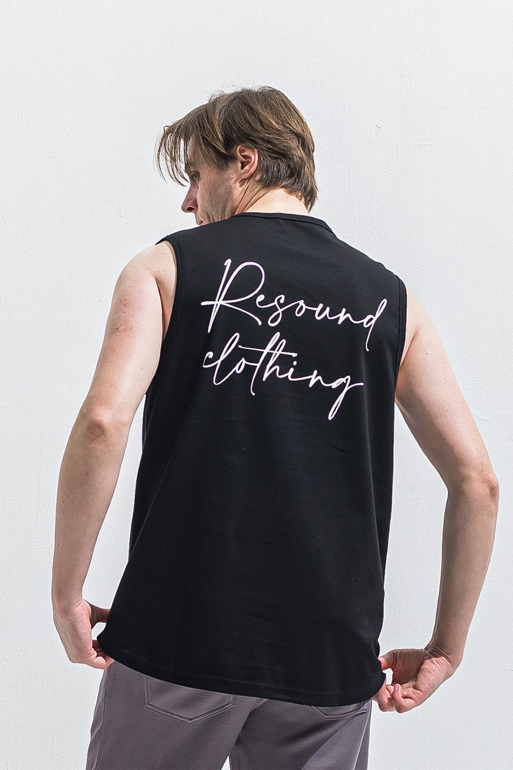 OVER NO SLEEVE / オーバーサイズ ノースリーブ