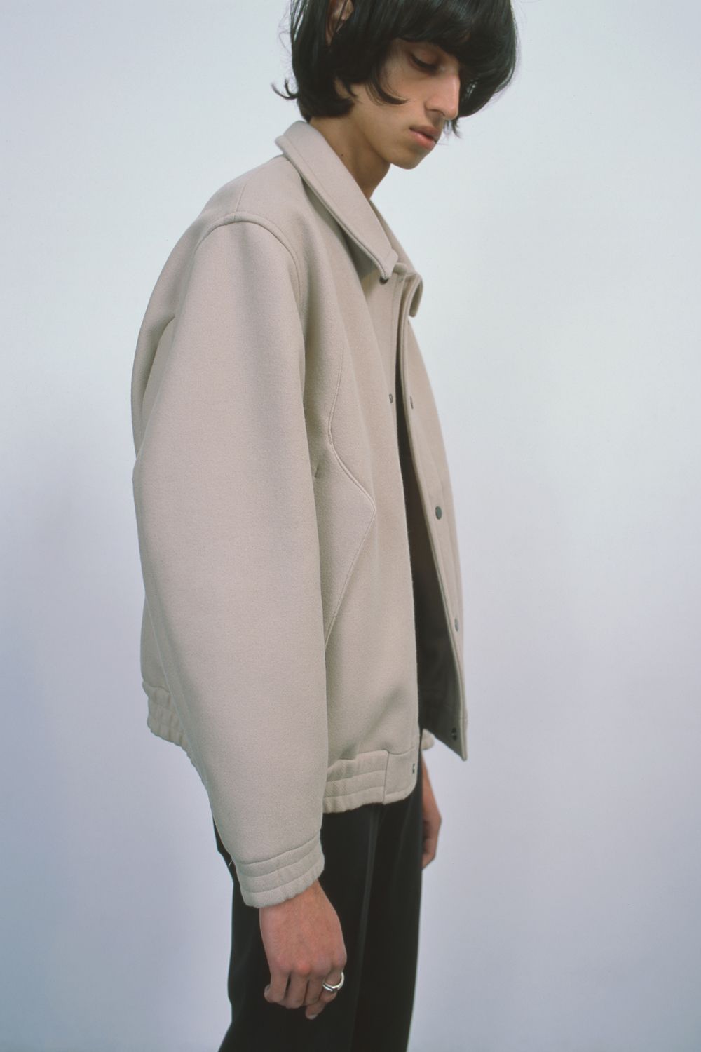 TECH WOOL MELTON BOMBER Jacket