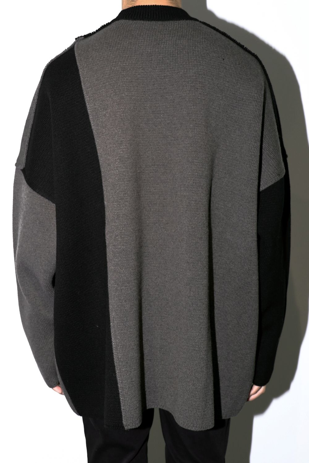 2TONE KNIT SWEAT / ツー トーン ニット スウェット