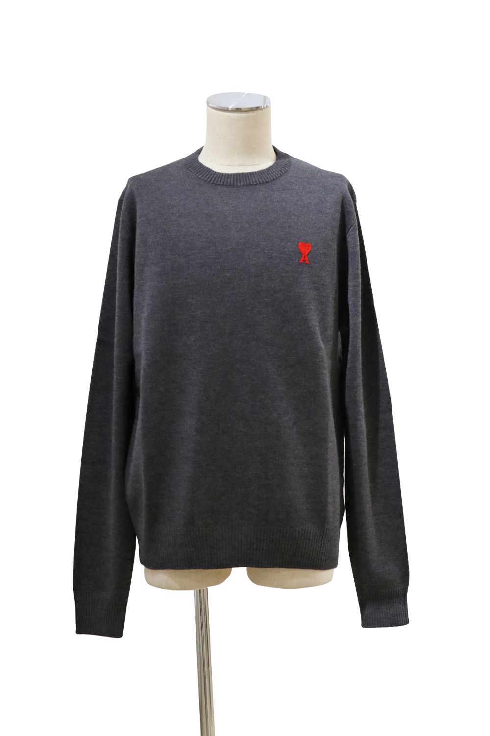 AMI DE COEUR CREW NECK SWEATER / アミ ドゥ クール クルーネック セーター