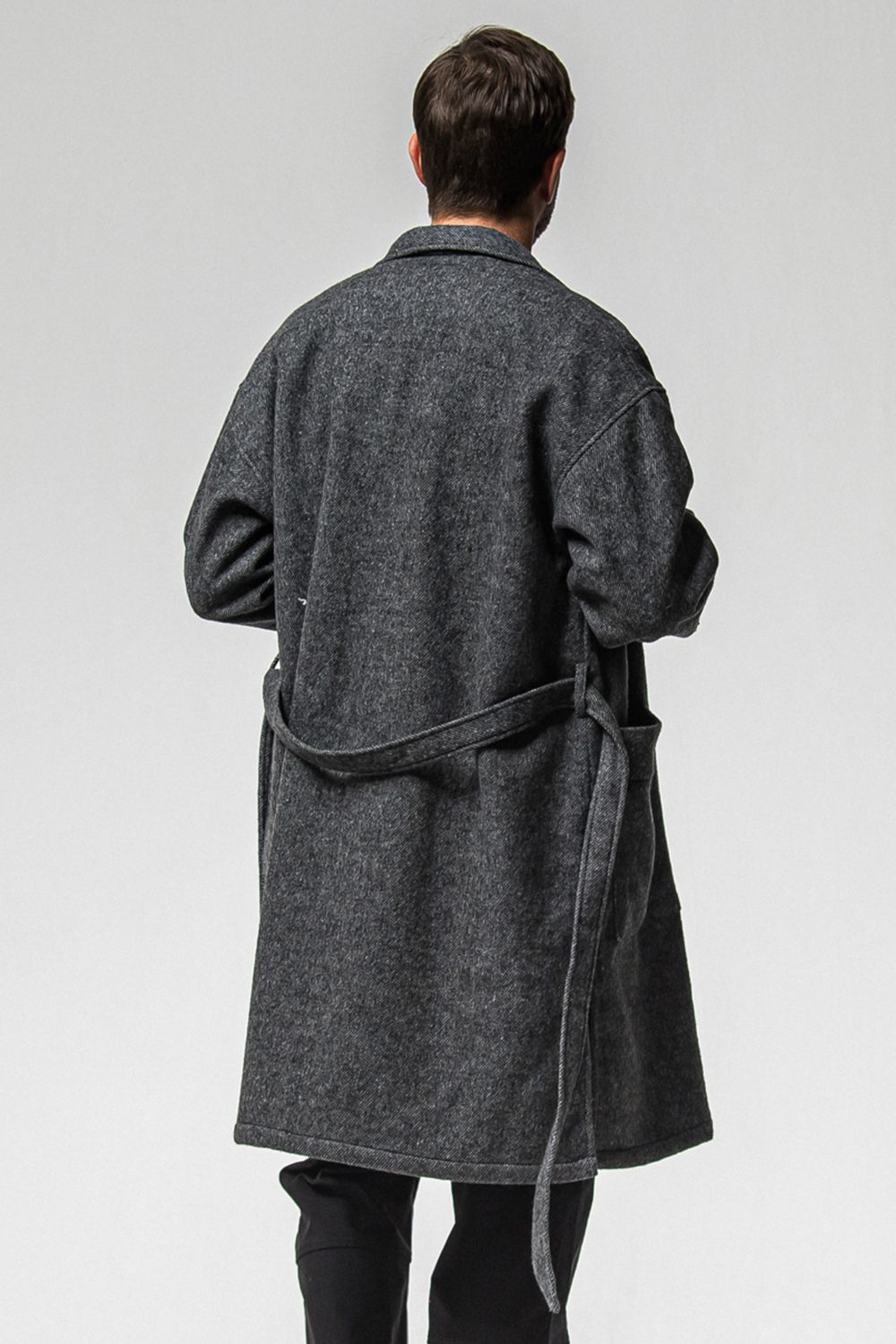 GOWN OVER COAT / オーバーサイズ ガウン コート