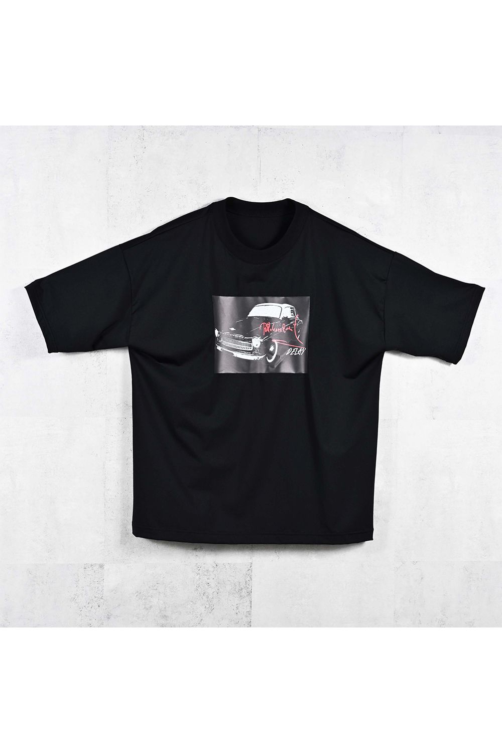 car overnylon T / ナイロン オーバーサイズTシャツ