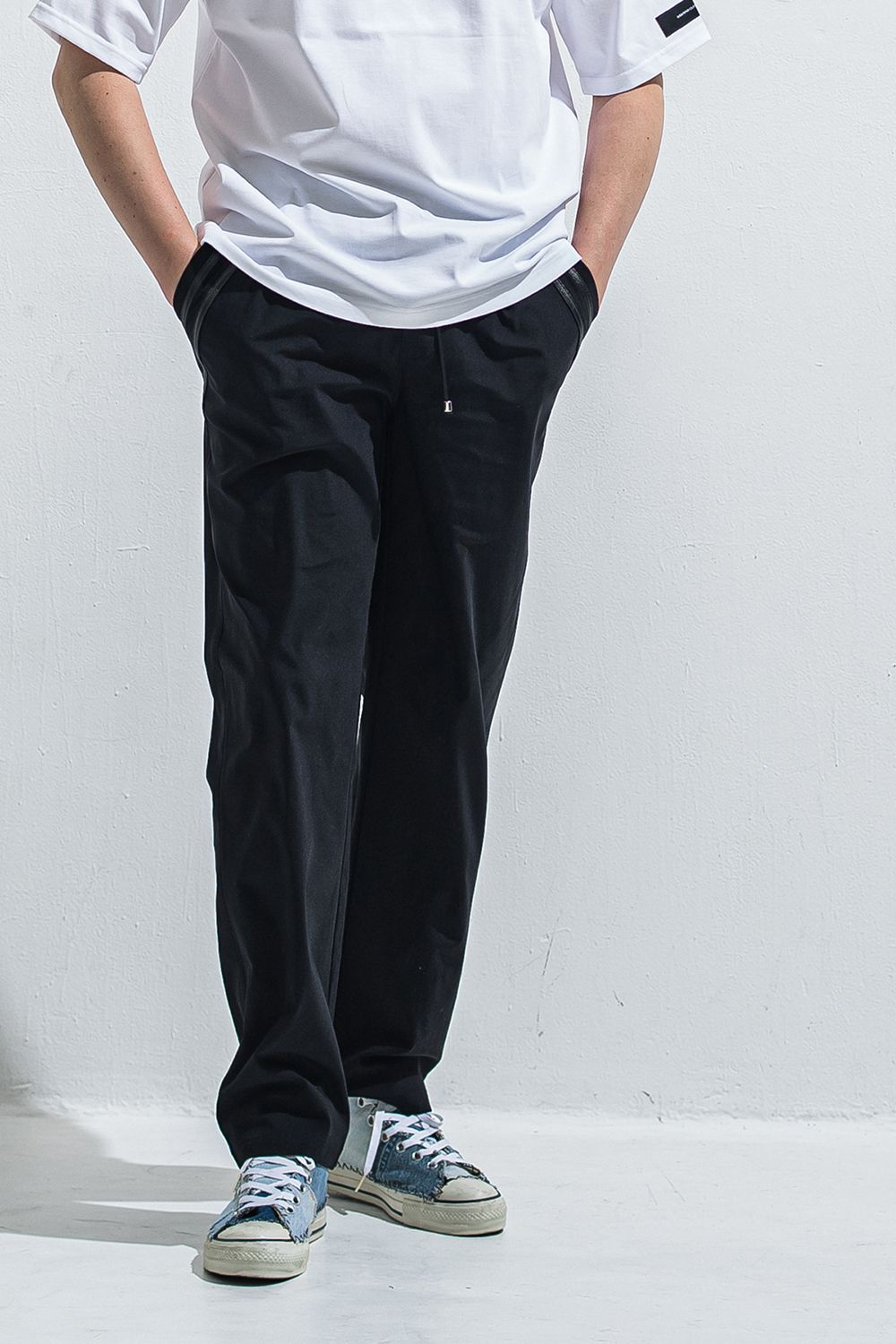 EDGE NYLON SEMI WIDE PT / エッジ ナイロン セミワイドパンツ